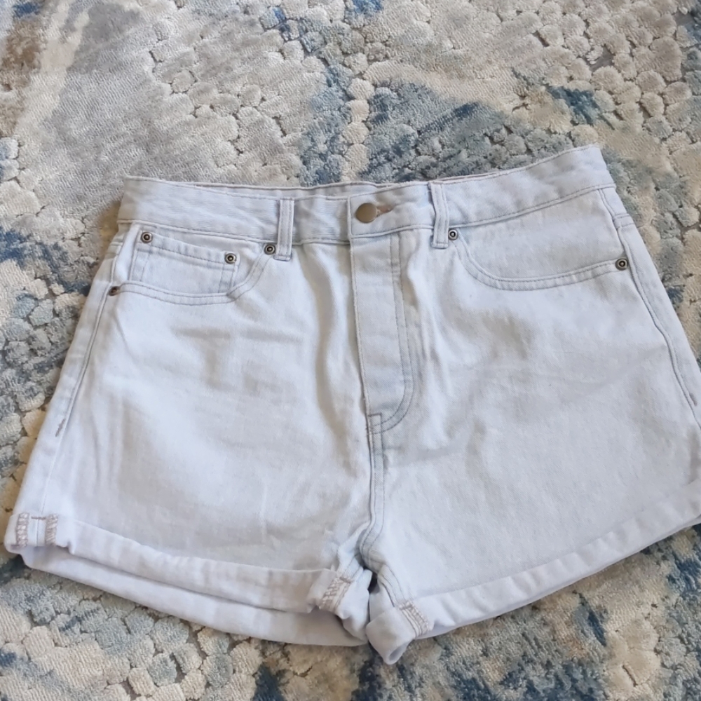 Light Denim Shorts